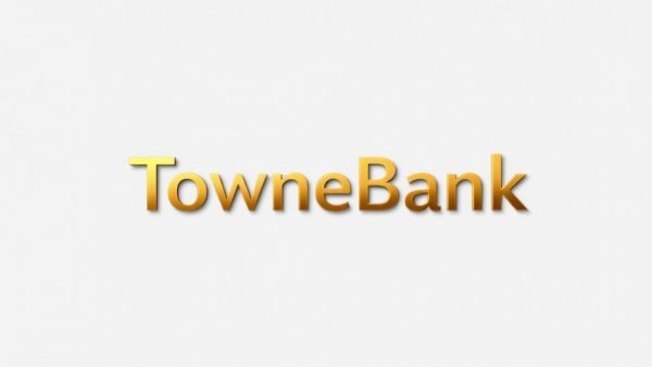 TowneBank Q2 2026 financial results with logo on white background