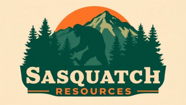 Integrated digital marketing strategy logo with Sasquatch figure