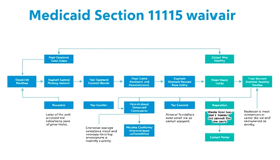 Flowchart of Medicaid Section 1115 Waiver Application Process