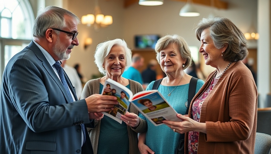 Senior women engaging at Coconut Creek health and wellness event.