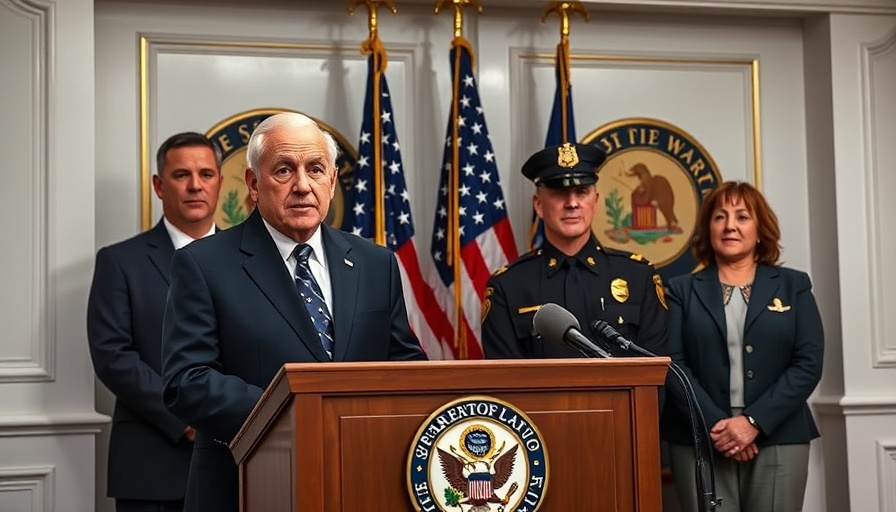 Officials discuss Rhode Island missing alert system at a press conference.
