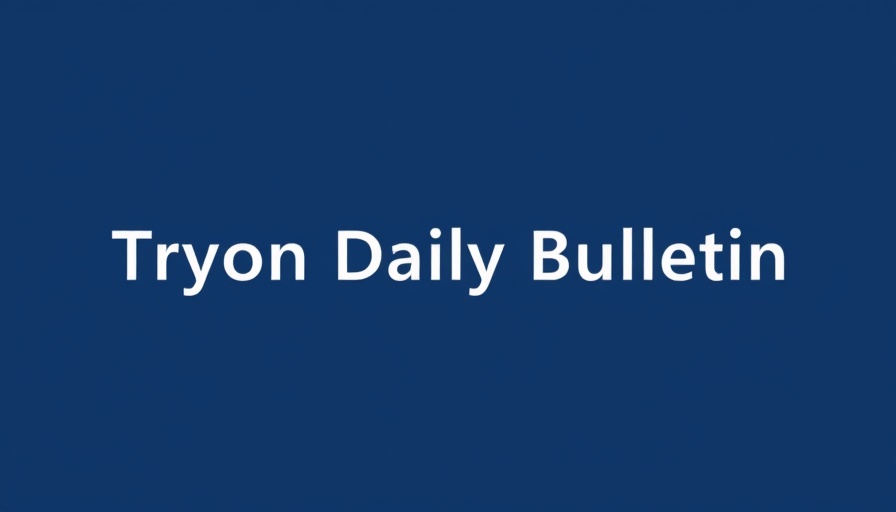 Tryon Daily Bulletin community news banner.