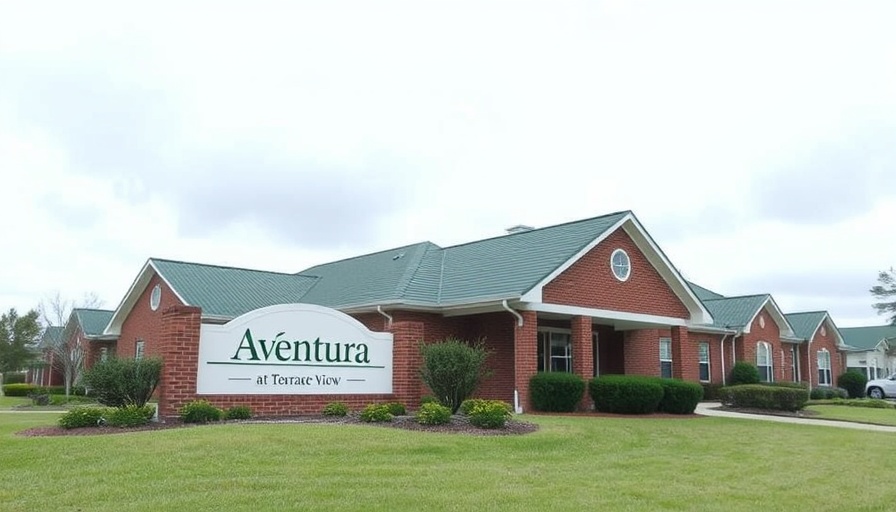 Aventura nursing home building exterior sign Medicare termination.