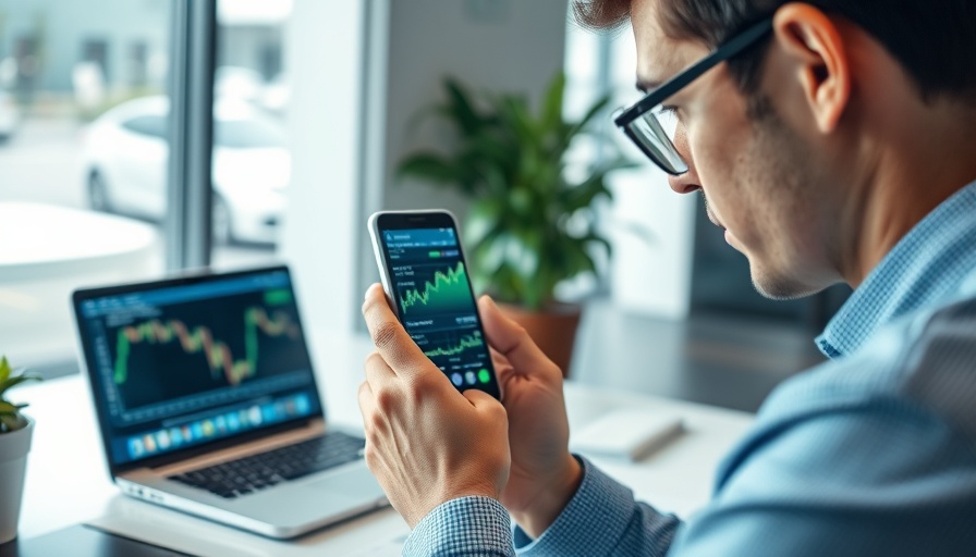 Person analyzing stock data amid Applied Optoelectronics stock surge