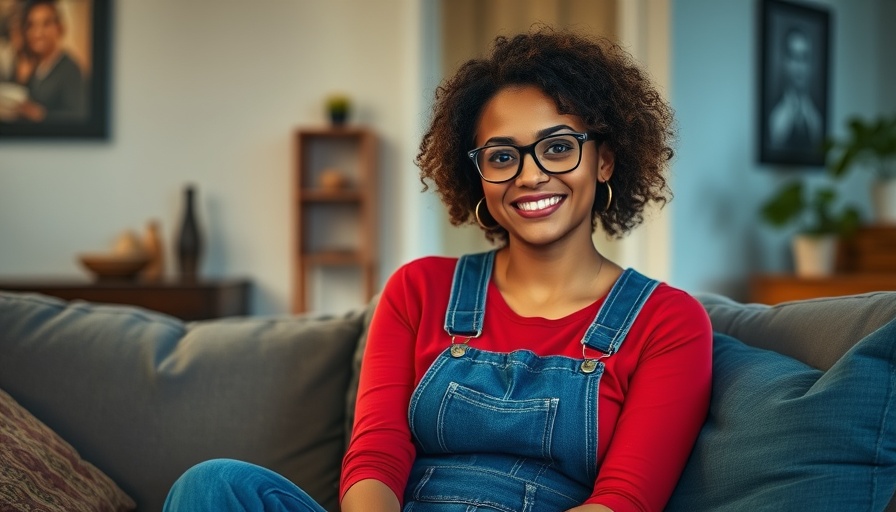 Woman smiling during an interview, highlighting Medicaid cuts impact.