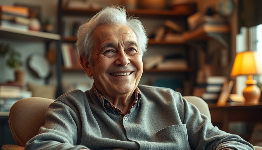 Senior care advisors Muskegon - smiling elderly person in a cozy room