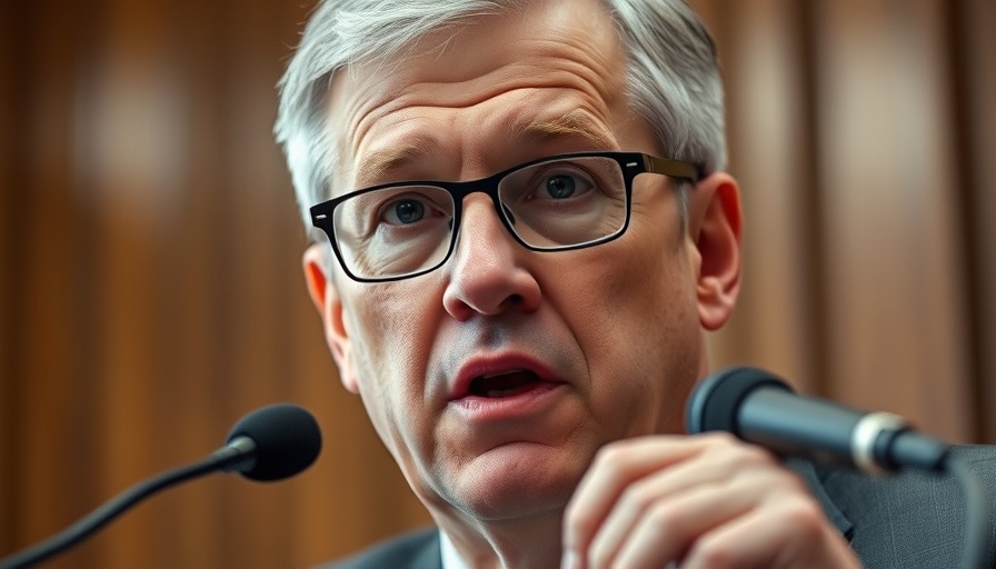 Middle-aged man discussing Medicare cuts under Trump bill