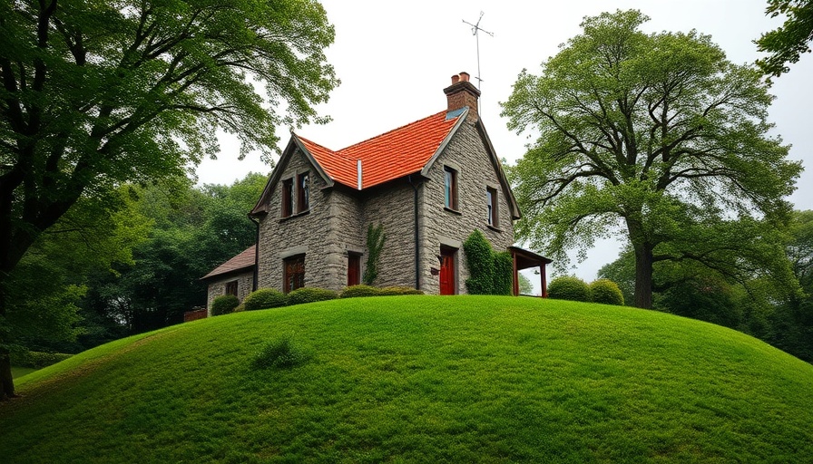 Charming stone house at senior care facility in Maryland Heights.