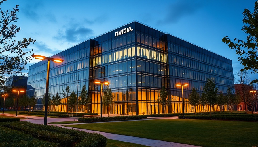 Nvidia headquarters, modern glass design at dusk. Is Nvidia a buy for retirees?