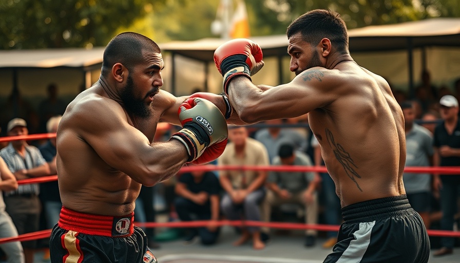 Moraingy martial art recognition scene with two fighters.