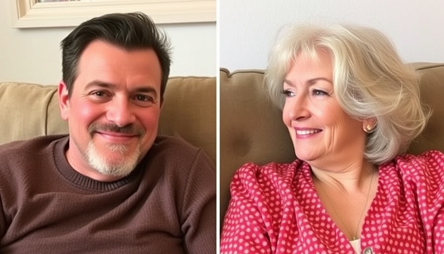 Husband of TV presenter diagnosed with early-onset Alzheimer’s disease reveals the heartbreaking symptoms he noticed