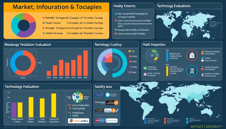 Infographic on Health Assessment and Technology Evaluation Market trends.