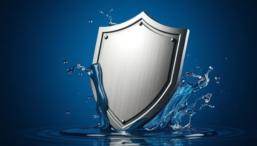 Symbolic image of a shield with leaks, representing challenges for health insurers.