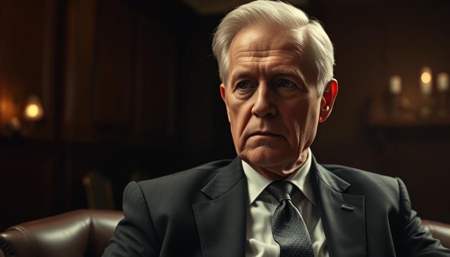 Serious older man contemplating Medicaid cuts in Trump megabill.