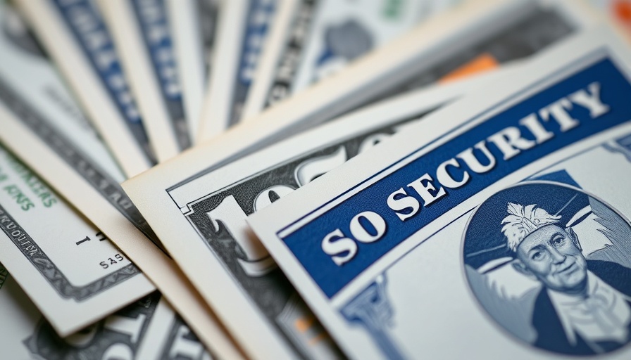Close-up of U.S. money and Social Security card symbolizing additional payments.