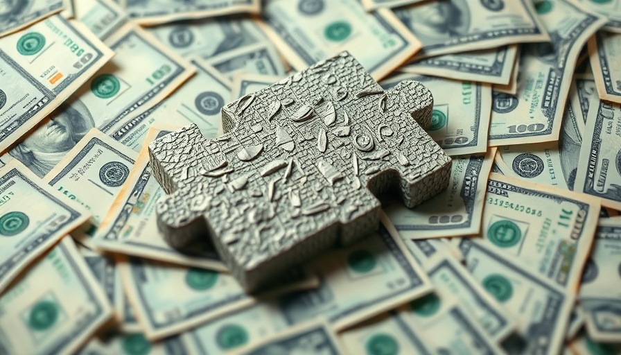 Puzzle piece on hundred-dollar bills representing Medicare payment plan changes.