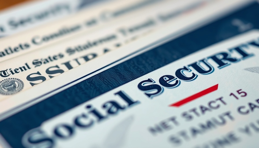 Close-up of Social Security and Treasury checks, 2026 COLA increase.