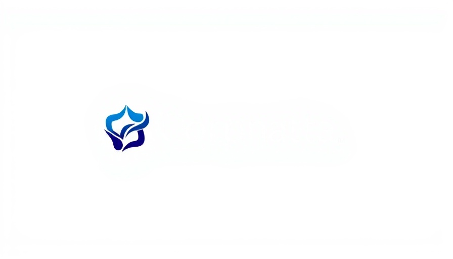 Minimalist corporate logo design with abstract graphic element.