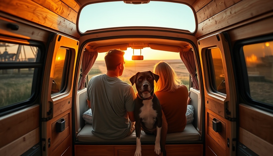 Relaxing in a camper van during retirement with $500,000 in 2025.