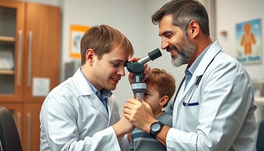 Medicaid under Trump's new law: doctor examines child in clinic