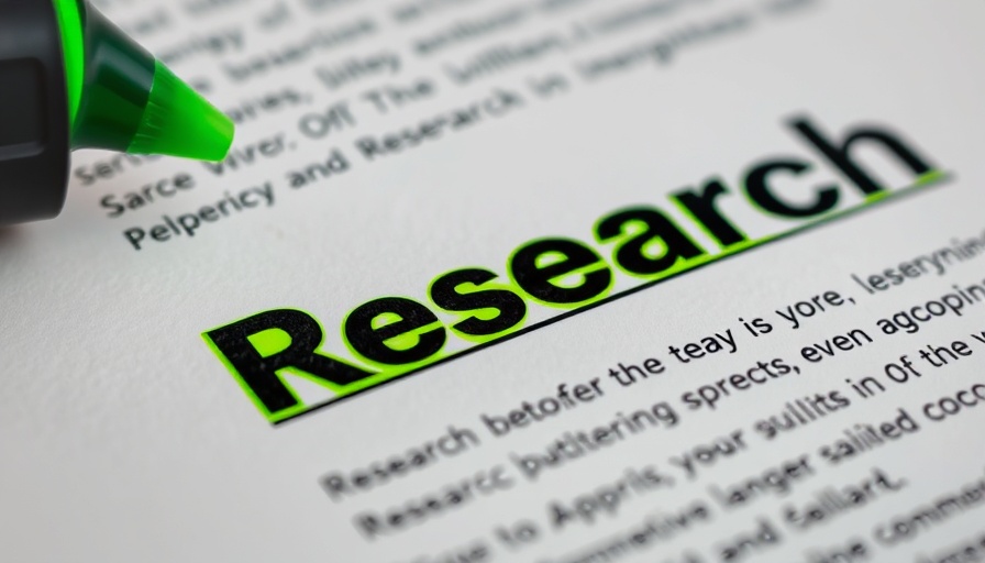 Close-up of 'Research' highlighted in green, symbolizing federal funding cuts in research.