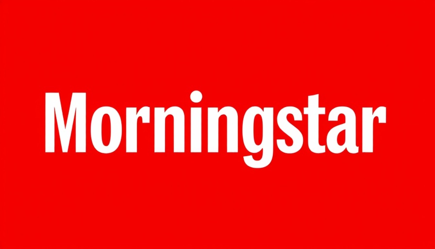 Morningstar logo on a bold red background.