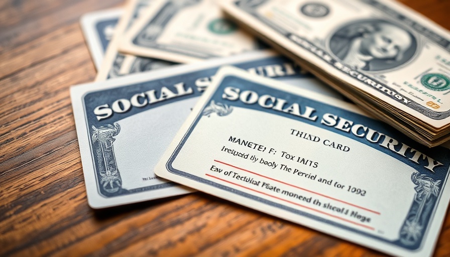 Social Security benefits schedule August 2025: card and dollar bills.