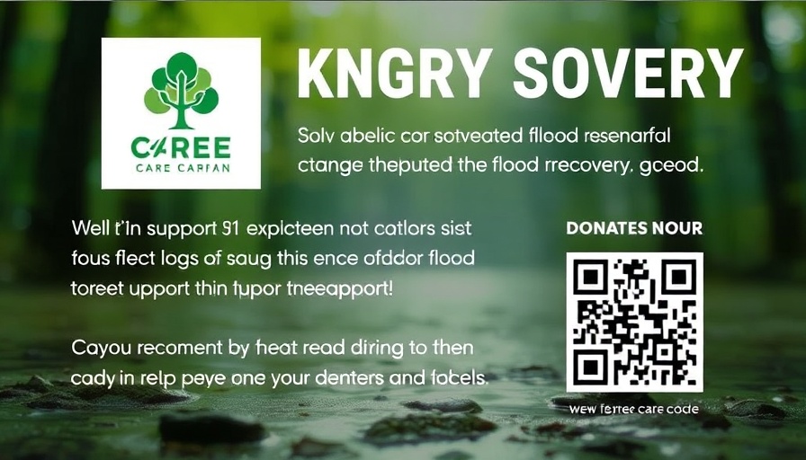Box Tree Care supports Sandy Creek flooding recovery with donations.