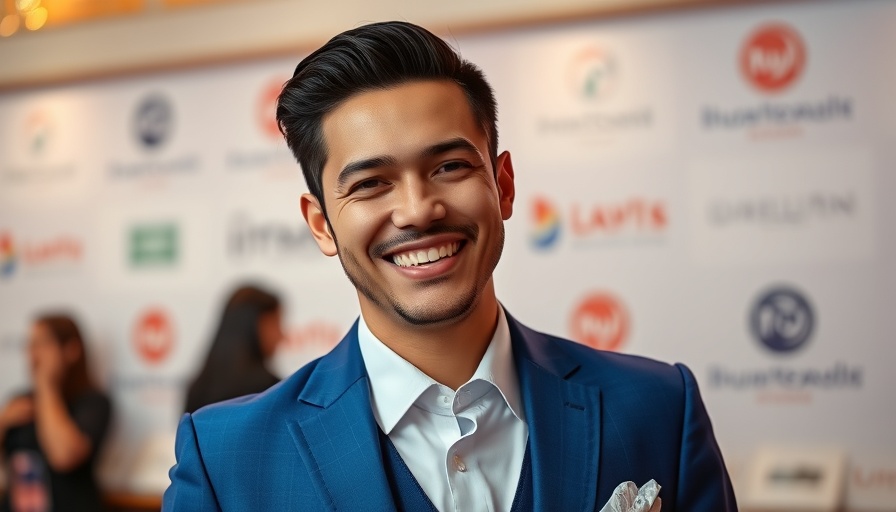Professional at event, showcasing expert financial planning tips.