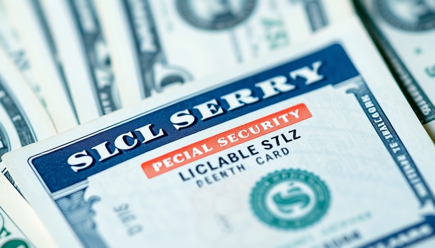 Close-up of Social Security card and money; no Social Security payment this week.