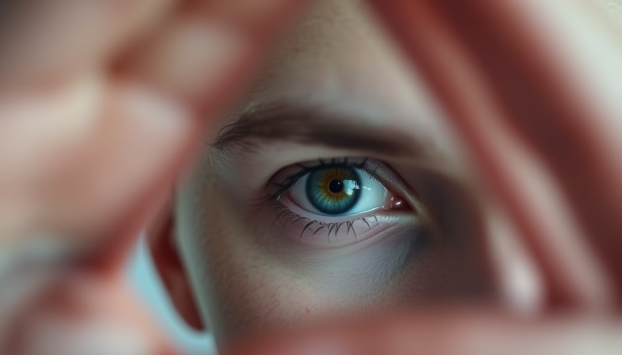 Artistic eye image reflecting neurocognitive mismatch theory.