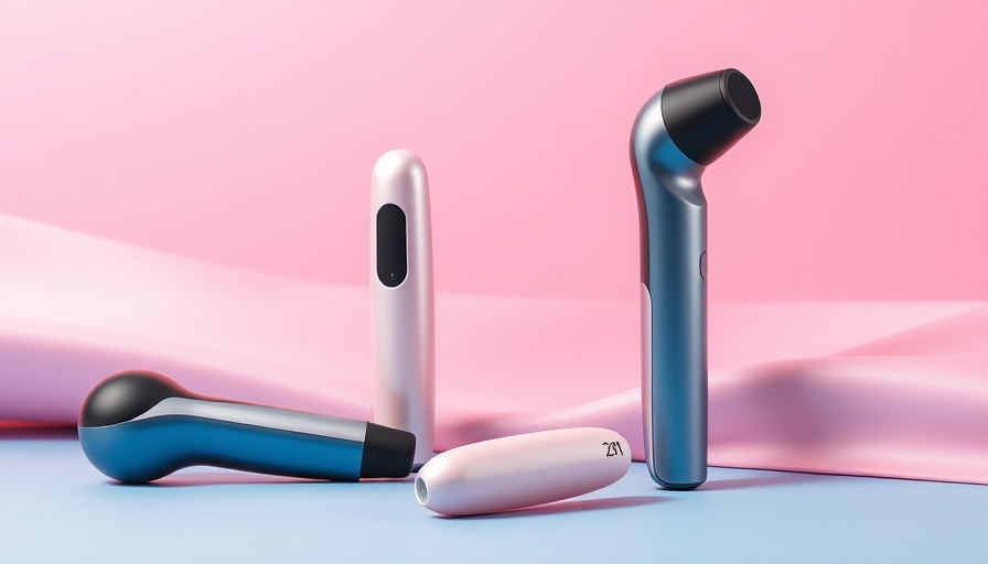 Best vibrators for women 2025, modern design, vibrant colors.