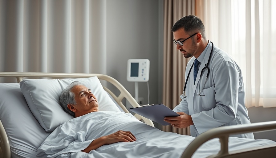 Doctor consulting patient about Medicare Advantage plan comparisons in Muskegon.