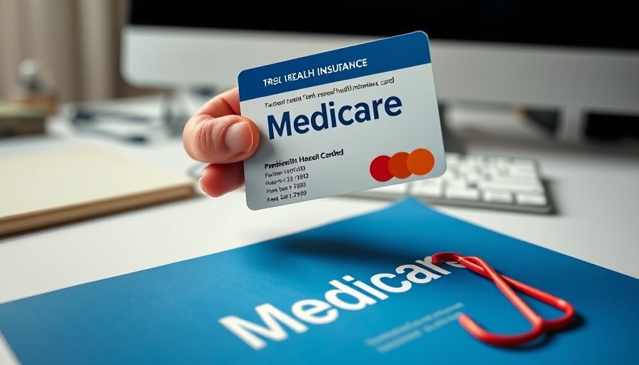 Medicare card close-up, symbolizing uninsured healthcare access options.