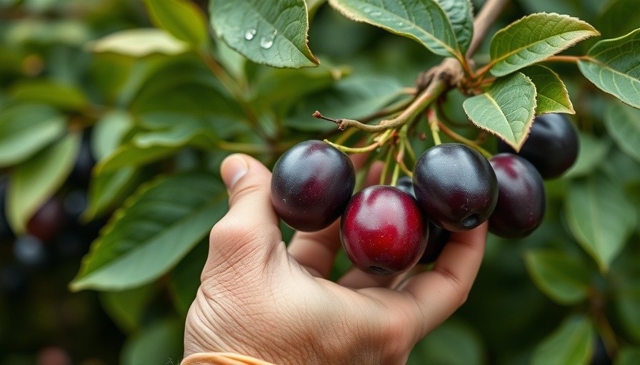 Elderly hand picking ripe damson plums from tree branch, how to grow a damson tree.