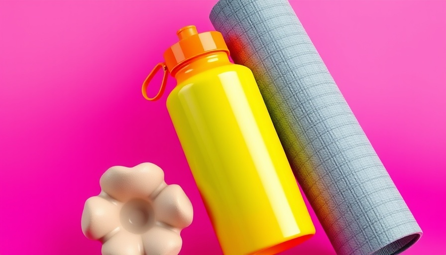 Colorful product collage for how to poop better tips