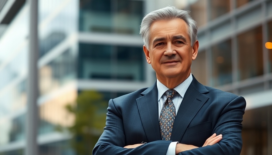 Confident man in suit discussing B.C. home care costs.