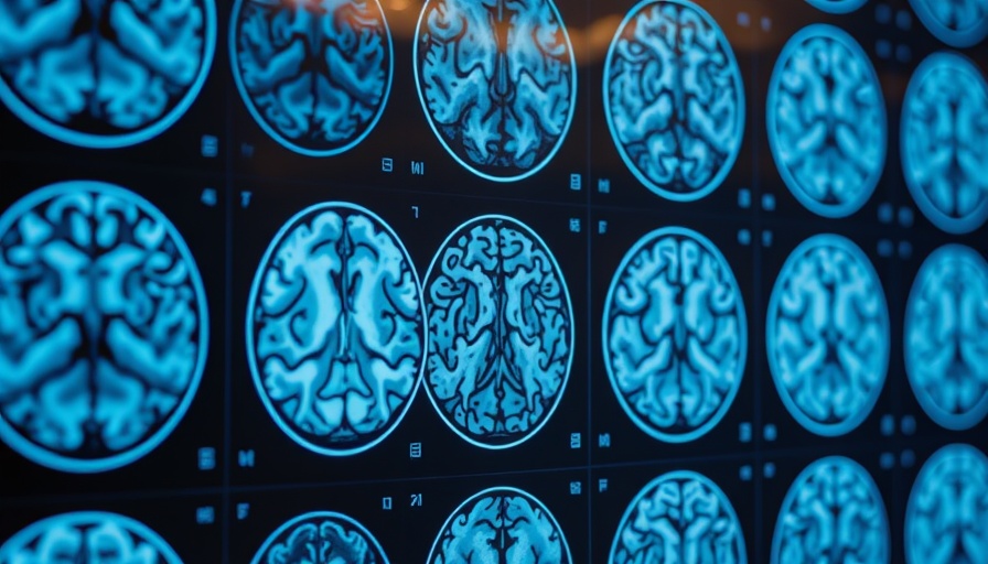 Brain MRI scans showcasing neurological patterns, Alzheimers lithium brain health research.