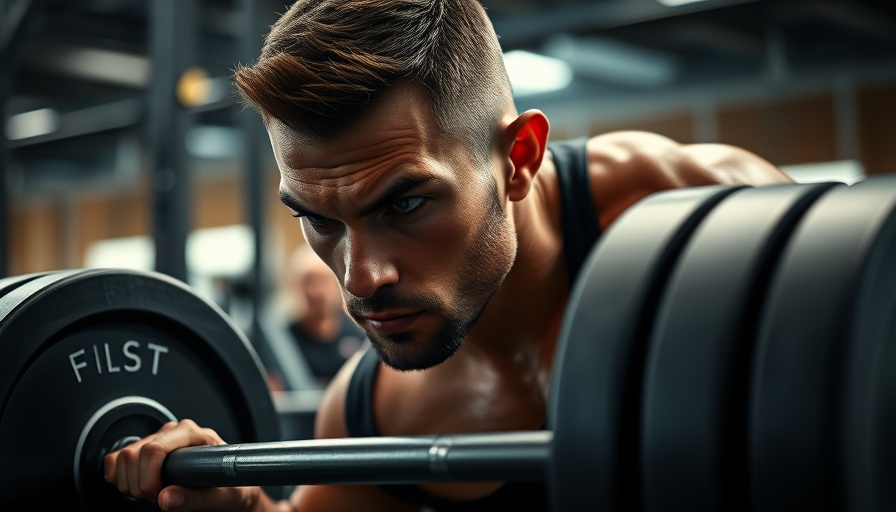Determined man lifting weights in gym, should you train to failure