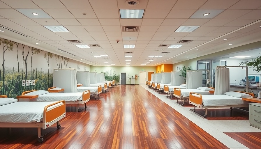 Modern healthcare facility room in Muskegon, showcasing alternative health care setting.