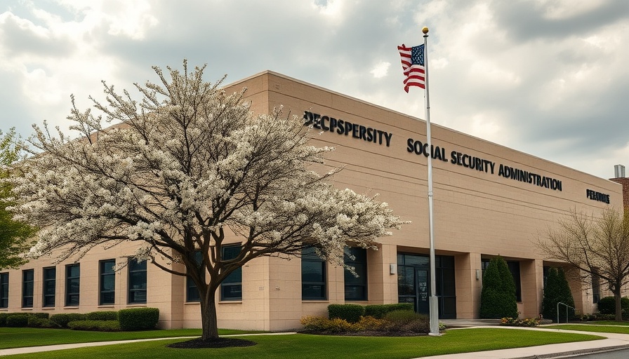 Social Security Administration building in Muskegon for applying.