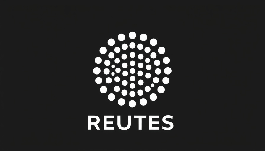 Reuters logo with circular dot design