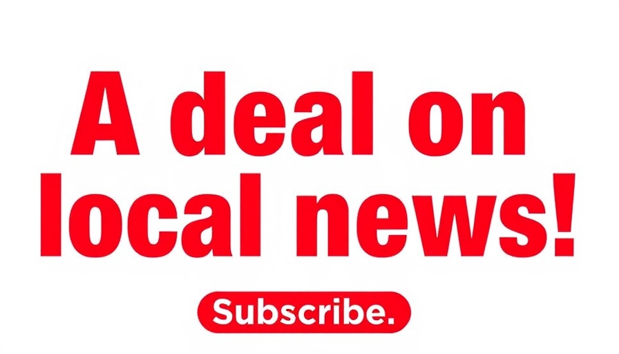 Lawn care services Shelby MI advertisement with subscribe button.