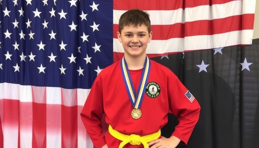 From karate kid to karate champion, New Port Richey teen represents Team USA