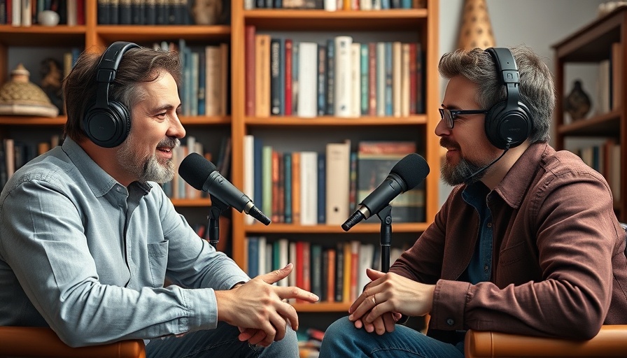 Podcast hosts in relaxed talk amidst a vibrant bookshelf, Taylor Swift health habits.