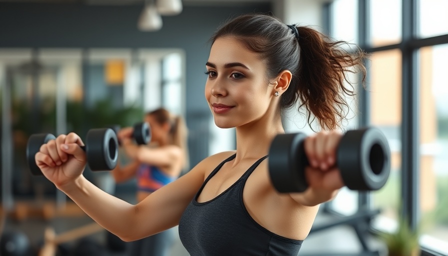 Young woman in gym and pilates studio, serene exercise expression