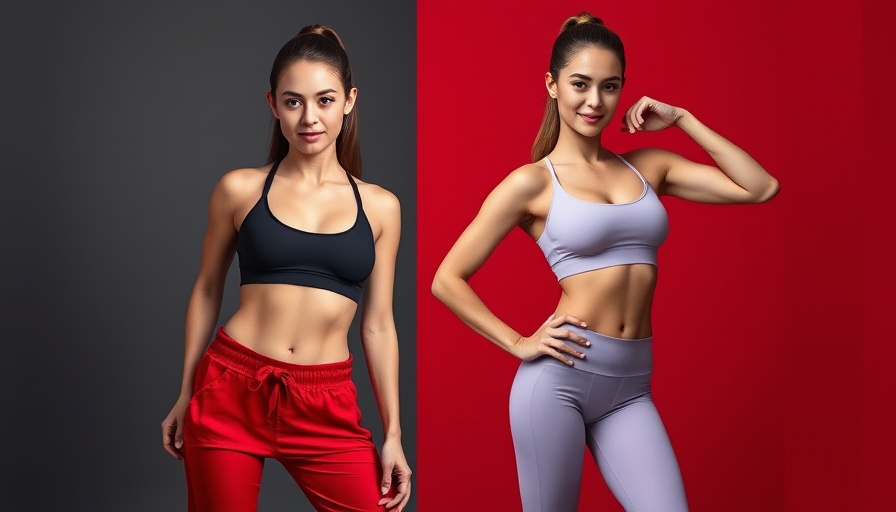 Best sports bras for running, two women modeling sports bras.
