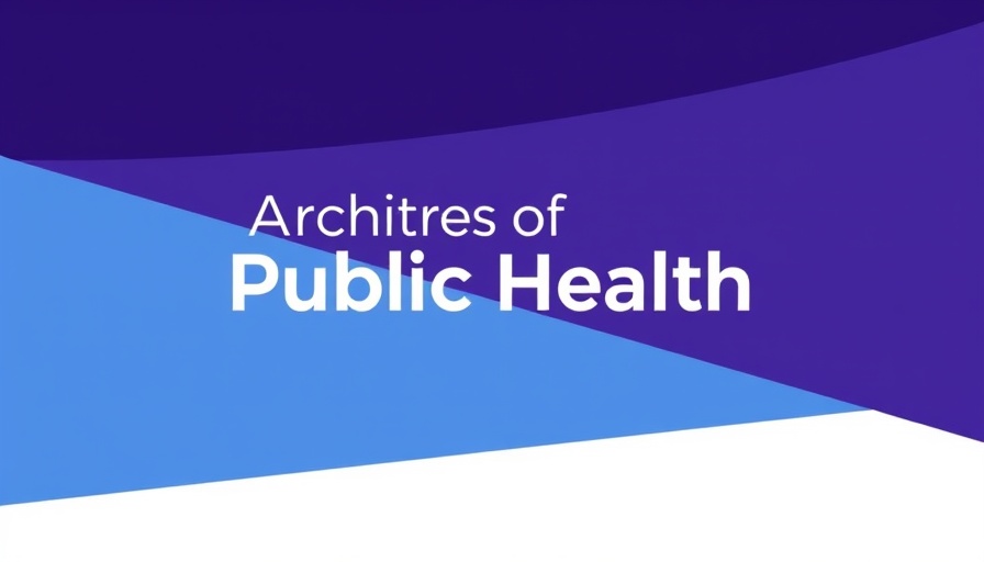 Clean and modern magazine cover design for public health journal.