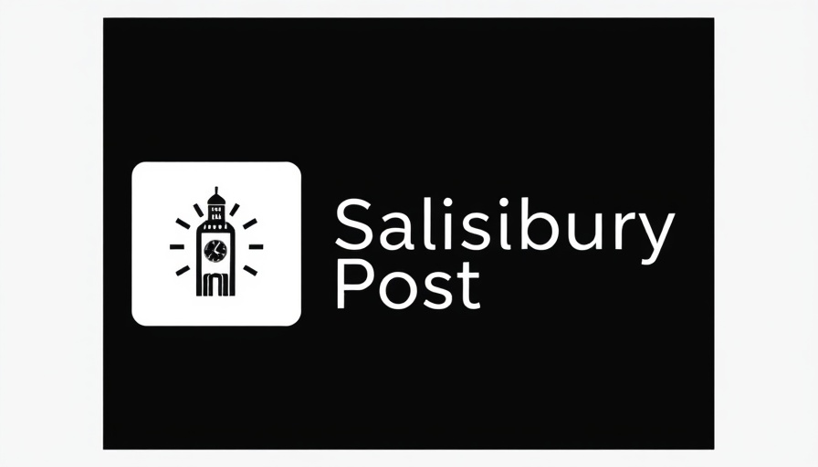 Salisbury Post logo on black background