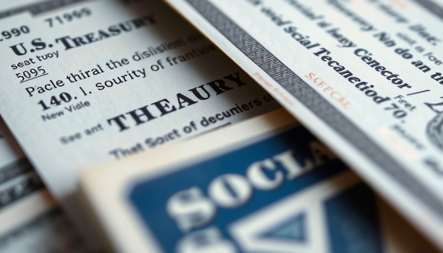 Close-up of Social Security card with Treasury checks, Social Security COLA adjustments.